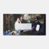 マネの草の上の昼食会 デスクマット (キーボード&マウス)