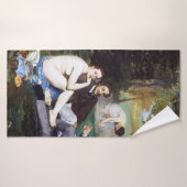 マネの草の上の昼食会 バスタオル (バスタオル)