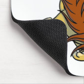 マネの魅力：動きのヘア マウスパッド (コーナー)