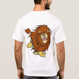 マネの魅力:動きのヘアTシャツ(背中) Tシャツ