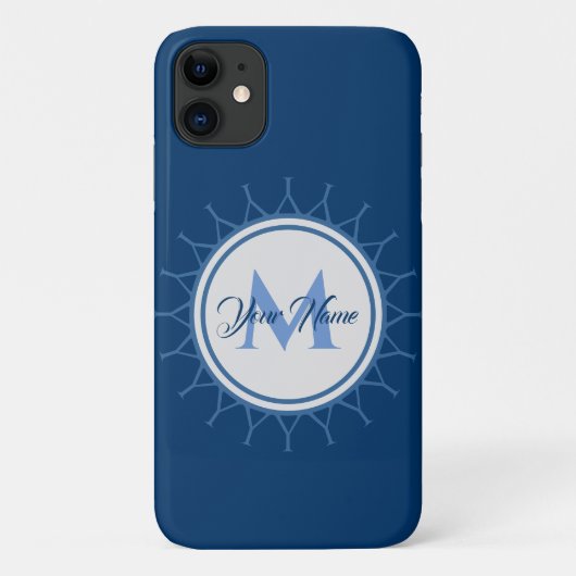 マネエレガントル・モノグラム強烈! Case-Mate iPhoneケース (裏面)