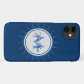 マネエレガントル・モノグラム強烈! Case-Mate iPhoneケース (裏面(横))