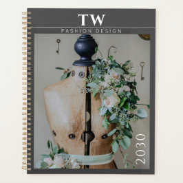 マネキンファッションデザイナーブラック プランナー手帳