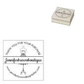 マネキンブティックシーメストテーラーサンキュー ラバースタンプ (押印)