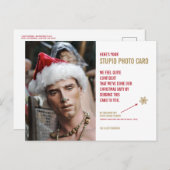 マネキンホおもしろいリデーバカードはがき ポストカード (正面/裏面)