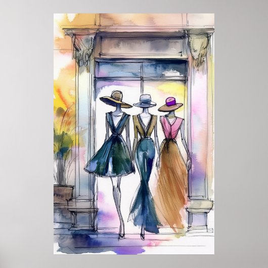 マネキンポスター ポスター (正面)