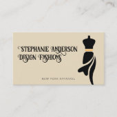 マネキン美しいファッション 名刺 (正面)