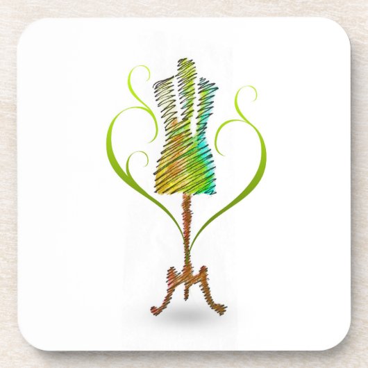 マネキン/ドレスメーカーマネキン コースター (正面)