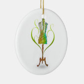 マネキン/ドレスメーカーマネキン セラミックオーナメント (右)