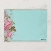 マネキン ポストカード お褒めに (裏面)