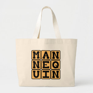 マネキン ラージトートバッグ