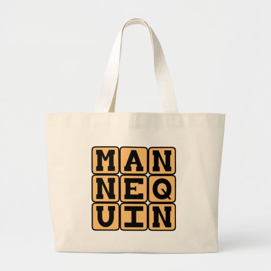 マネキン ラージトートバッグ (正面)