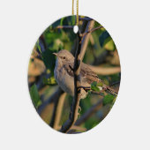 マネシツグミ セラミックオーナメント (右)