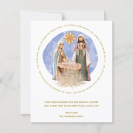 マネジャー遠くに出生のクリスマスカードの予算