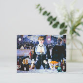 マネットバーアットザフォリーズベルゲーレハガキ ポストカード (スタンド正面)