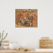 マネット – 闘牛場(1865) ポスター (キッチン)