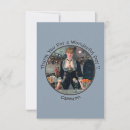 マネバーアットザフォリーベルジェールパーティーコレクション サンキューカード