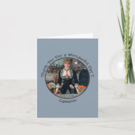 マネバーアットザフォリーベルジェールパーティーコレクション サンキューカード