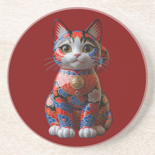 マネーキャット コースター (正面)