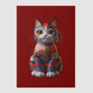 マネーキャット ベラム紙招待状