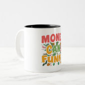 マネーキャンおもしろいベ ツートーンマグカップ (正面左)
