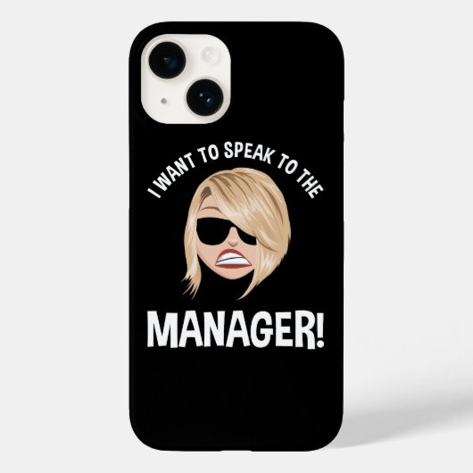 マネージャーと話がしたい! カレンのミーム Case-Mate iPhoneケース (裏面)