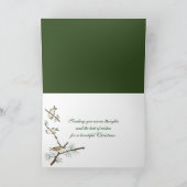 マネージャーのクリスマス シーズンカード (内部)