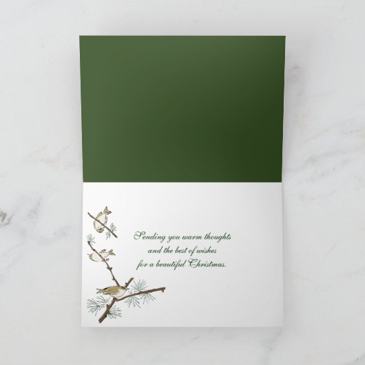 マネージャーのクリスマス シーズンカード (内部)