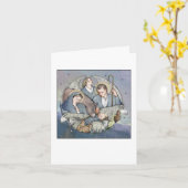 マネージャーのシーンカード カード (黄色い花)