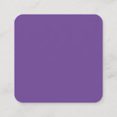 マネージャースクエアラウンド名刺 スクエア名刺 (裏面)