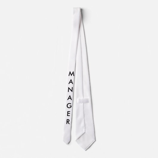 マネージャー ネクタイ (裏面)