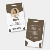 マネージャIDカード バッジ (表裏)