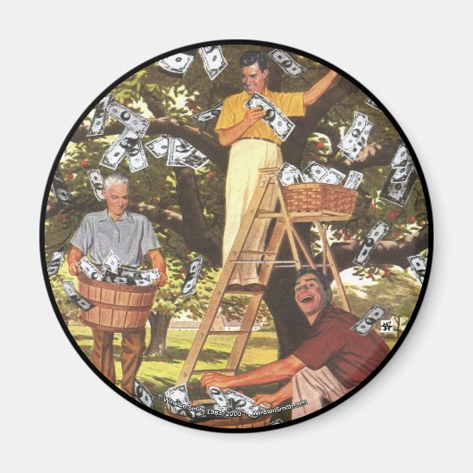 マネーツリーマグネット マグネット (正面)