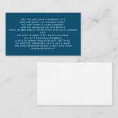 マネーツリー/ウィッシングウェル招待状挿入 エンクロージャーカード (正面/裏面)