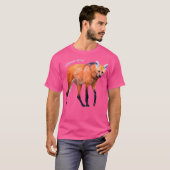 マネードウルフ南米の野生の犬の狼の愛好家 Tシャツ (正面フル)