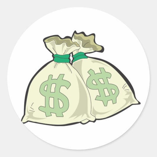 マネーバッグシール ラウンドシール (正面)