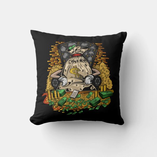 マネーバッグ クッション (正面)