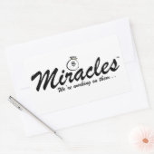 「マネーバッグ」シール 長方形シール (封筒)