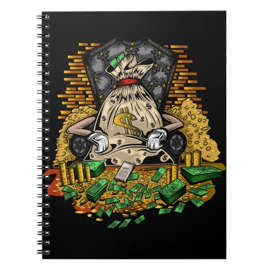 マネーバッグ ノートブック (正面)