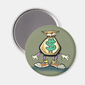 マネーバッグ マグネット (正面/裏面)