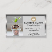 マネーバッグ | 財務 | 会計 名刺 (正面)