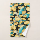 マネーパターン2 バスタオルセット (ハンドタオル)