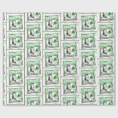 マネービンゴカード付きビンゴレディ ラッピングペーパー (フラット)