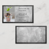 マネープラント | 財務 名刺 (正面/裏面)