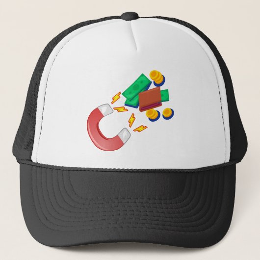 マネーマグネット キャップ (正面)