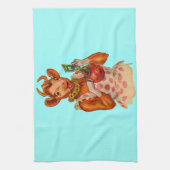 マネーマネージャー、Elsie the Cow キッチンタオル (縦)