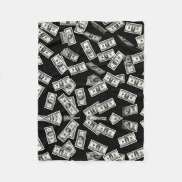 マネーメーカー装飾用クッション フリースブランケット