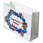 マネーレイ大成卒業生 ラージペーパーバッグ (正面アングル)