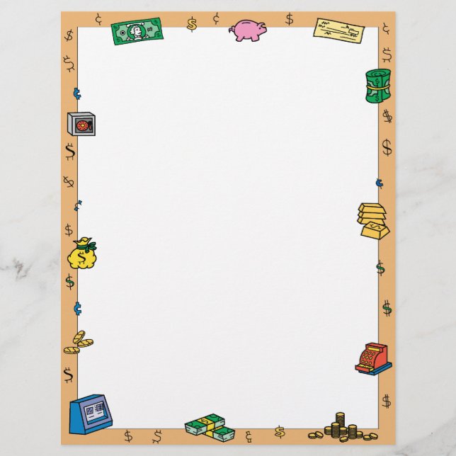 マネーレターヘッド (正面)