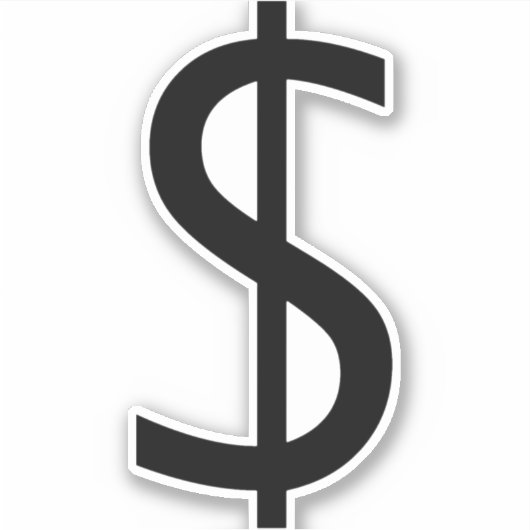 マネーロゴ シール (正面)